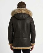 Men's Tailored Hooded Winter Jacket-Azzella London