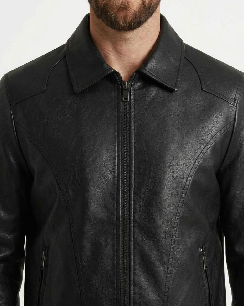 Men's Tailored Zip Jacket-Azzella London