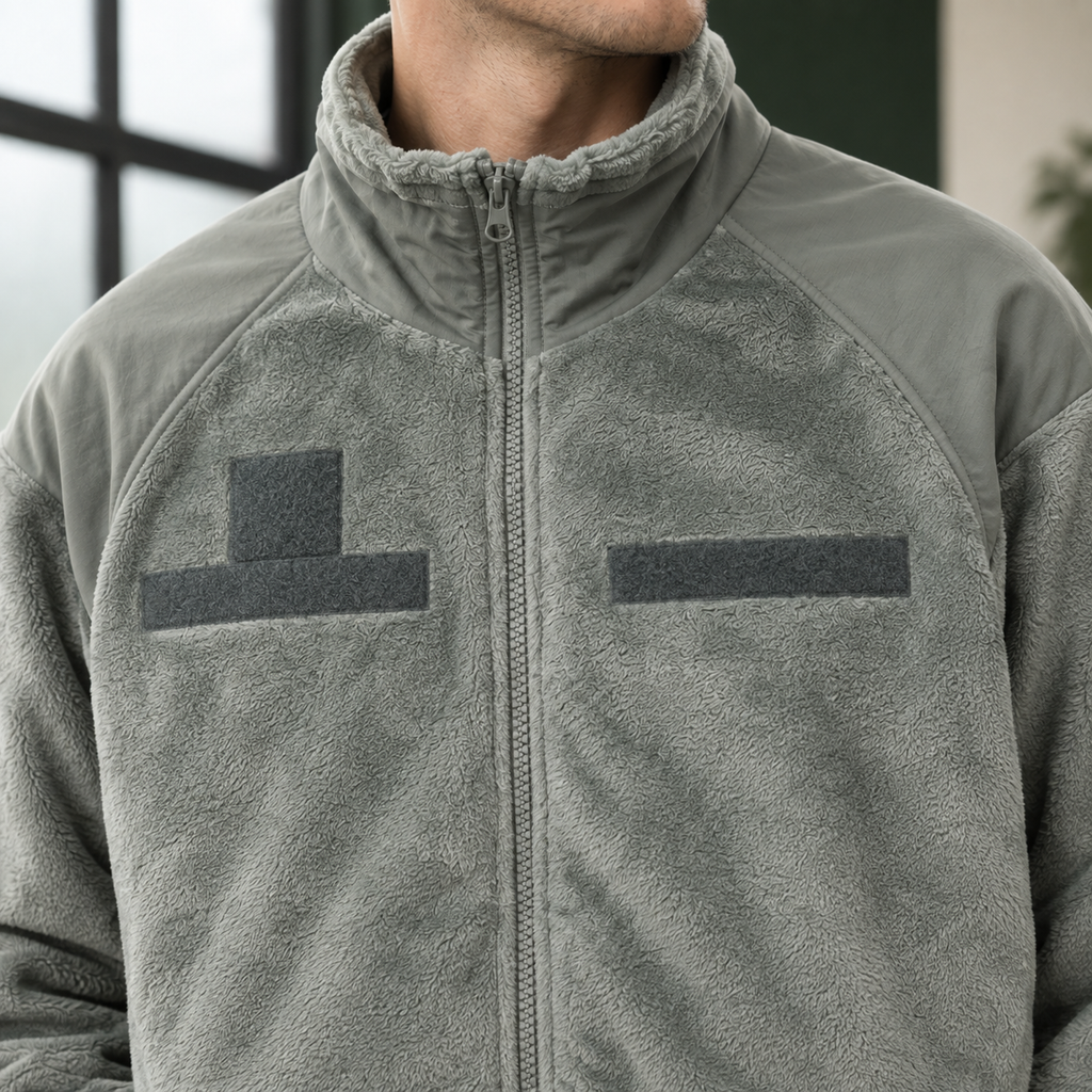 Men's Tall Stand Utility Jacket-Azzella London