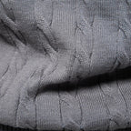 Men's Textured Cable Sweater-Sweater-Azzella London