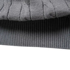 Men's Textured Cable Sweater-Sweater-Azzella London