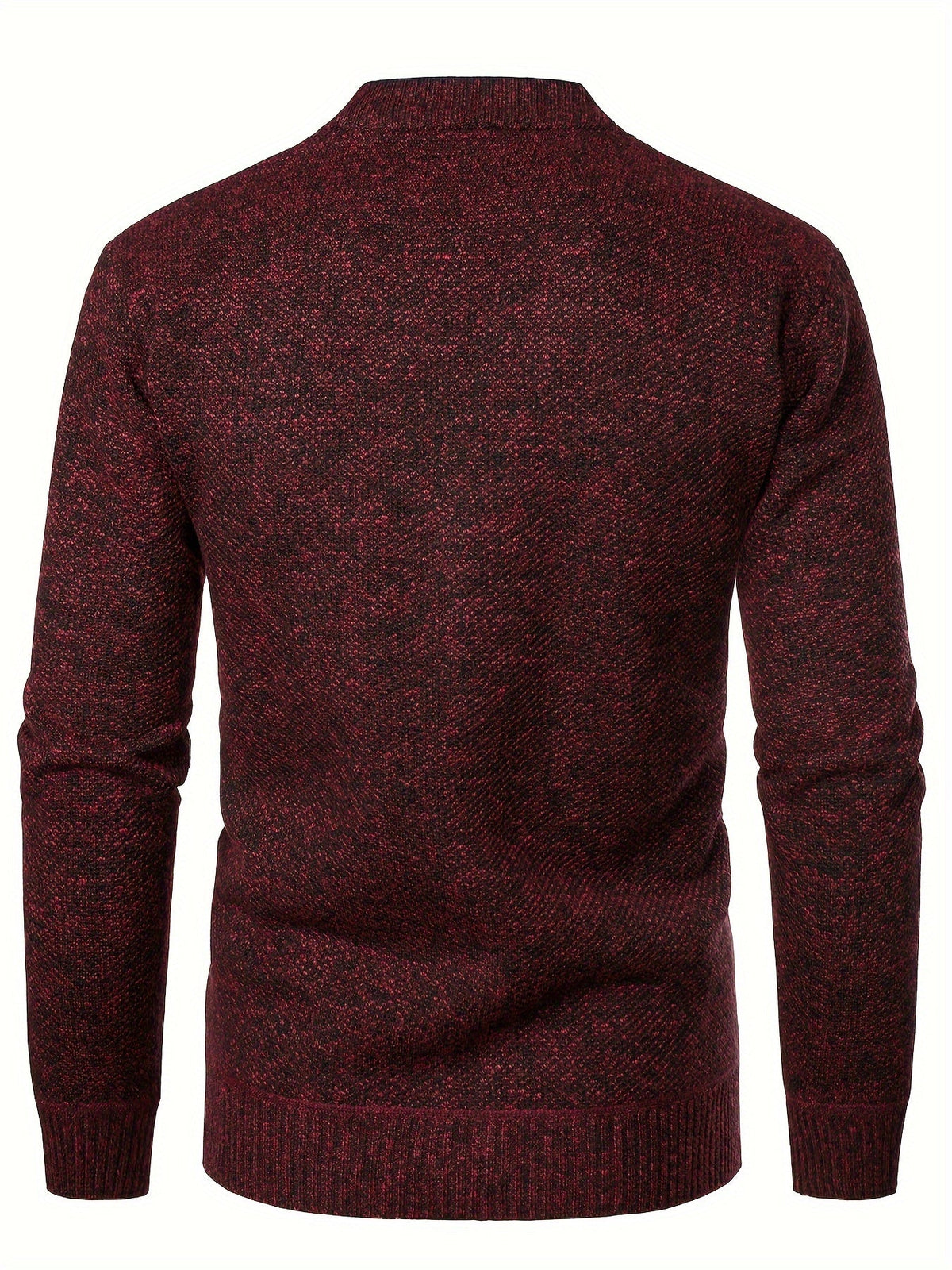 Men's V-Neck Knit Cardigan-Cardigan-Azzella London