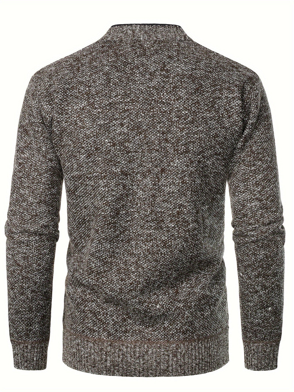 Men's V-Neck Knit Cardigan-Cardigan-Azzella London