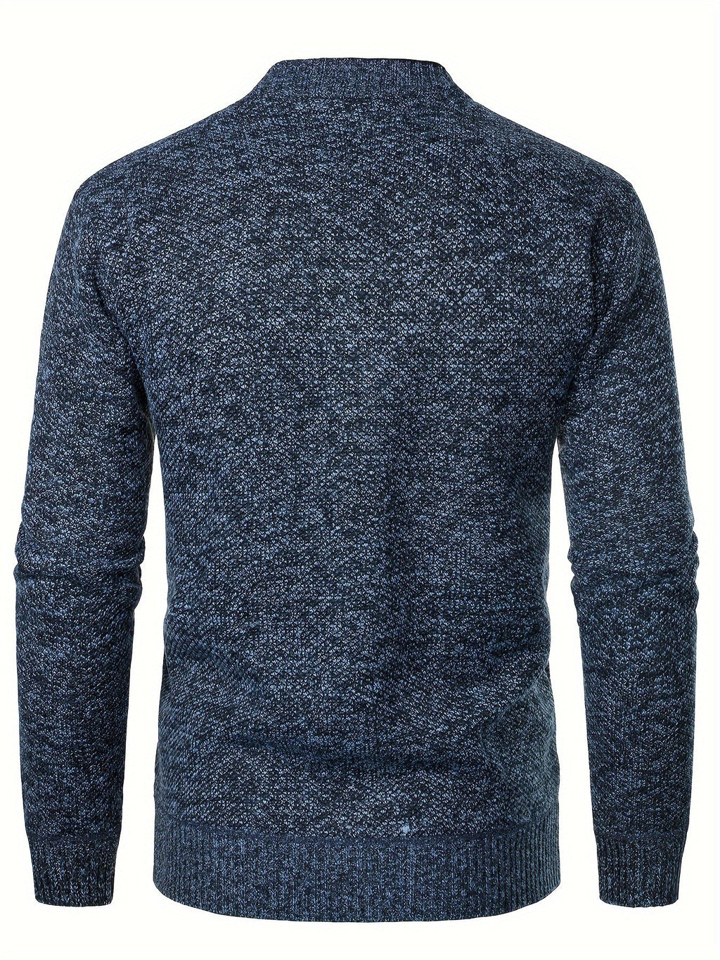 Men's V-Neck Knit Cardigan-Cardigan-Azzella London