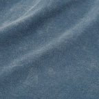 Men's Vintage-Wash Cotton Henley Tee-T-Shirt-Azzella London