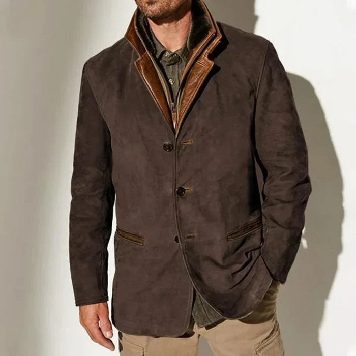 Men's Vintage Winter Jacket-Winter Jacket-Azzella London