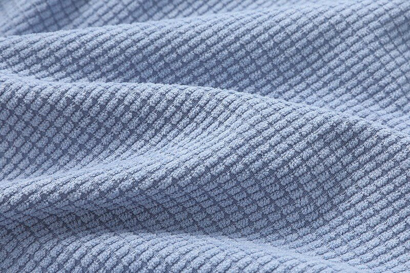 Men's Waffle-Knit Shorts-Shorts-Azzella London