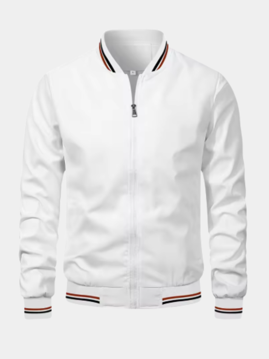 Men's Water Repellent Bomber Jacket-Bomber Jacket-Azzella London