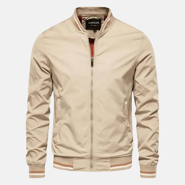 Men's Water Repellent Bomber Jacket-Bomber Jacket-Azzella London