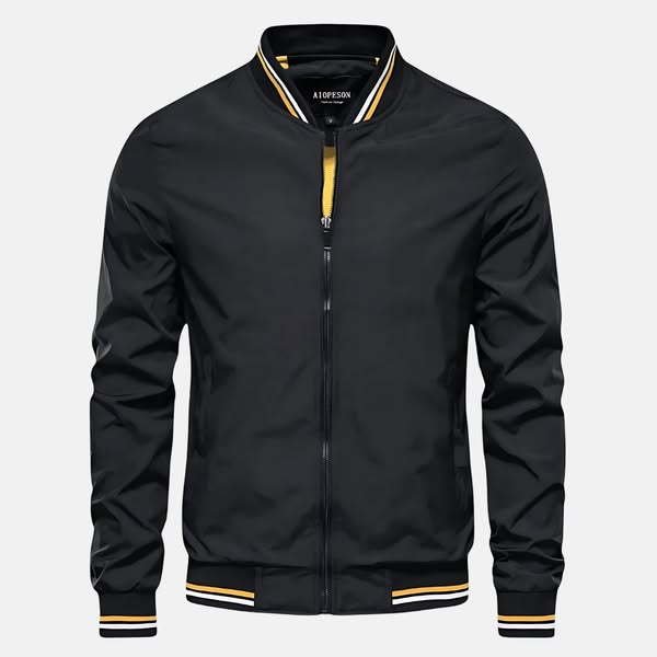 Men's Water Repellent Bomber Jacket-Bomber Jacket-Azzella London