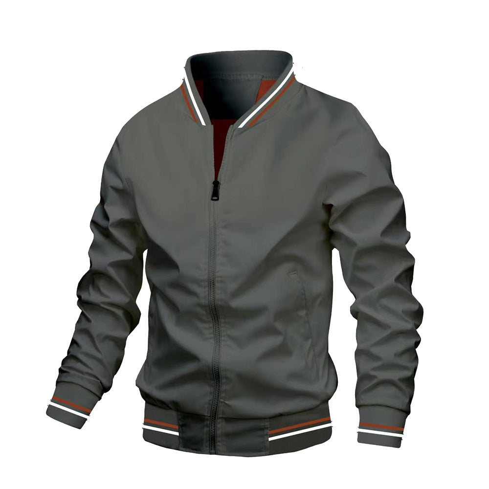 Men's Water Repellent Bomber Jacket-Bomber Jacket-Azzella London