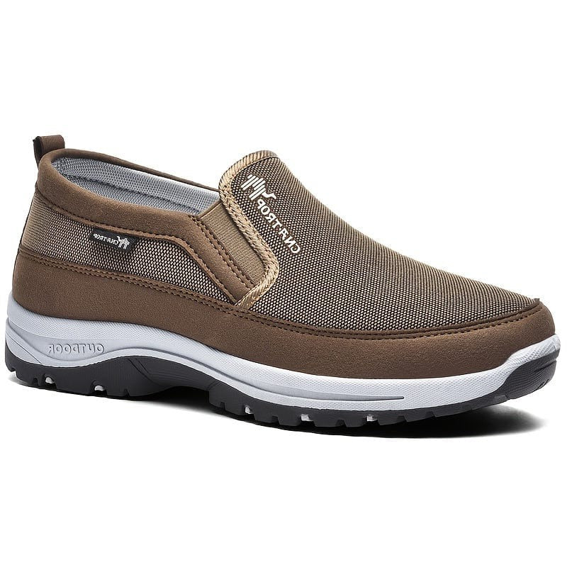 Men's Waterproof Slip-On Canvas Shoes-Shoes-Azzella London