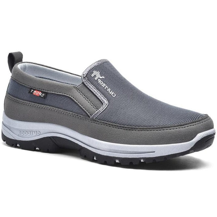 Men's Waterproof Slip-On Canvas Shoes-Shoes-Azzella London