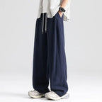 Men's Wide-Leg Linen Trousers-Pants-Azzella London