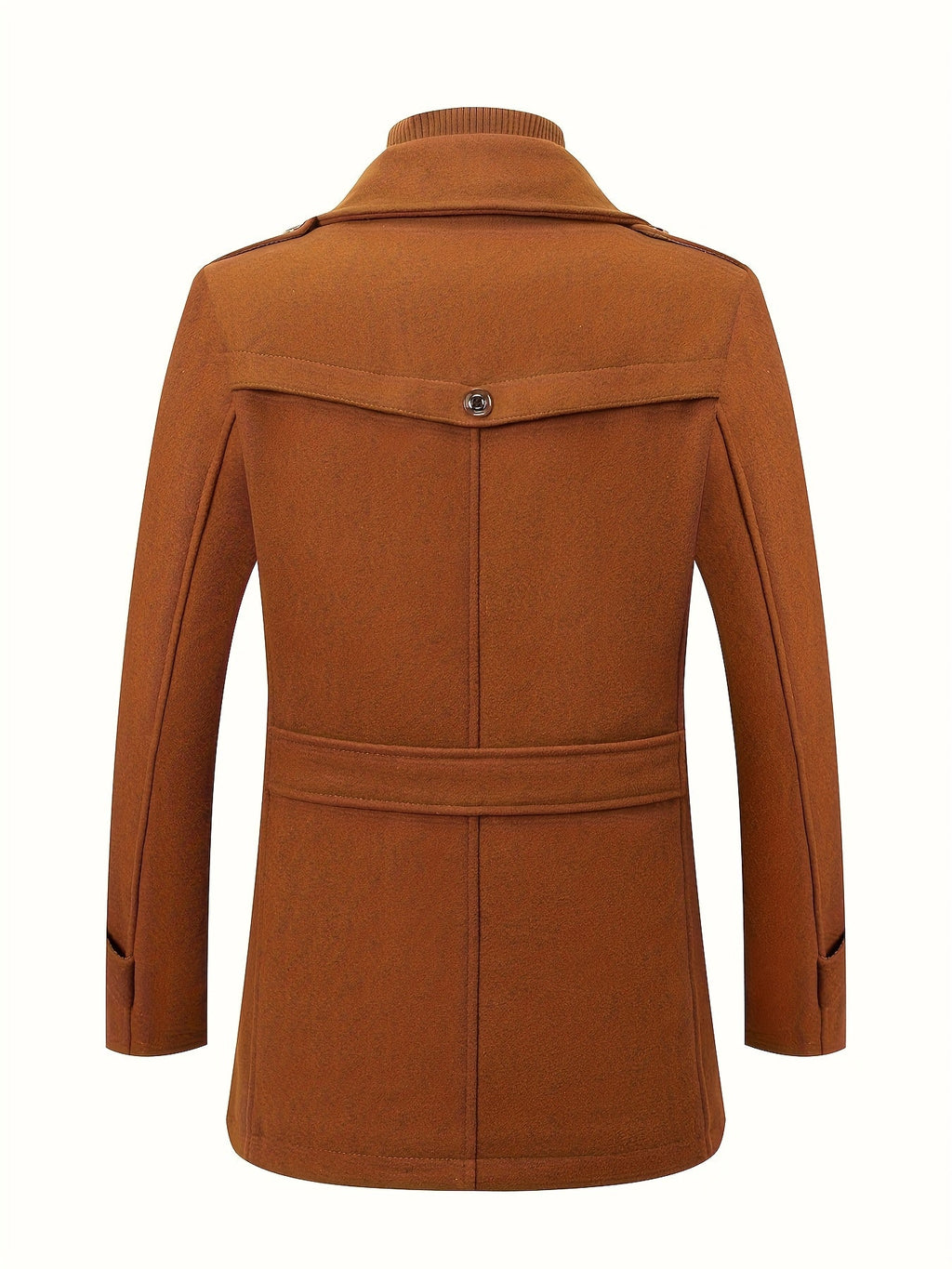 Men's Wool Blend Tweed Jacket-Jacket-Azzella London