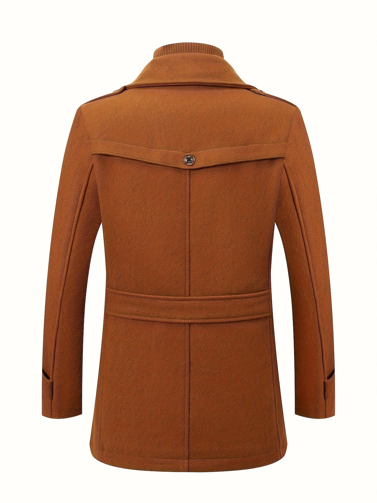 Men's Wool Blend Tweed Jacket-Jacket-Azzella London