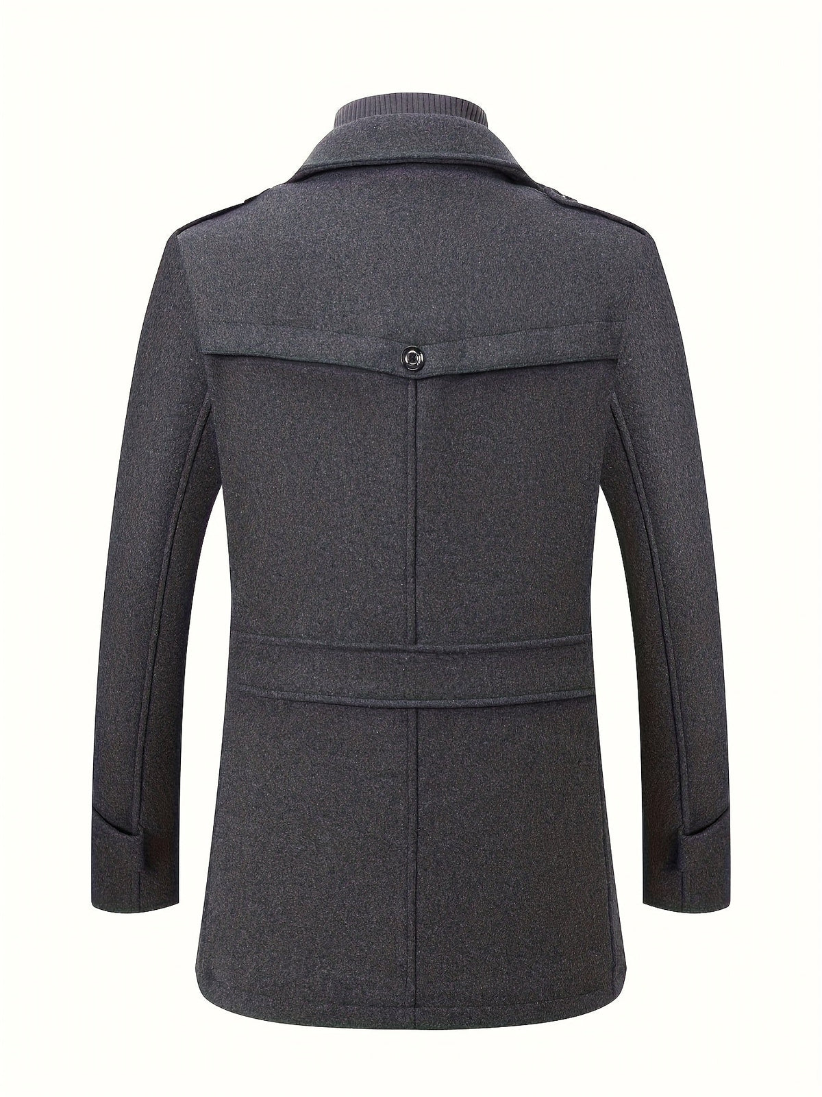 Men's Wool Blend Tweed Jacket-Jacket-Azzella London