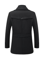 Men's Wool Blend Tweed Jacket-Jacket-Azzella London
