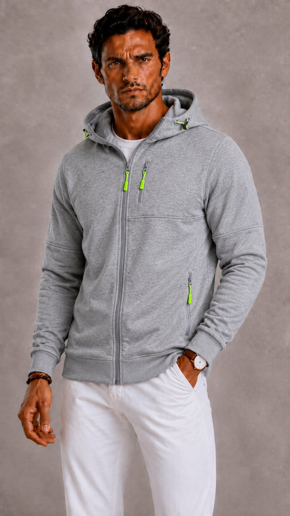 Men's Full Zip Hoodie Soft