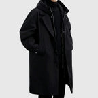 Men's Adjustable Hood Rain Jacket