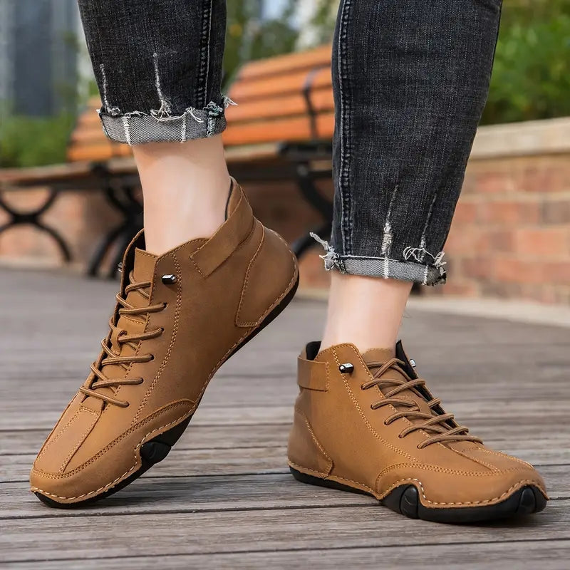 Men's Lace Up High Top Sneakers