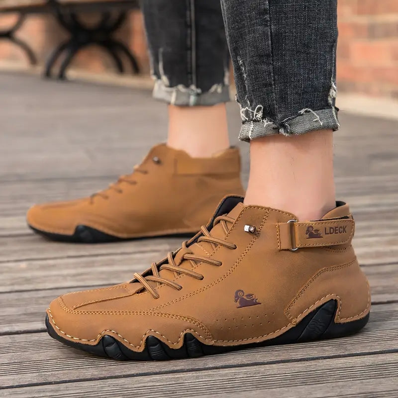 Men's Lace Up High Top Sneakers