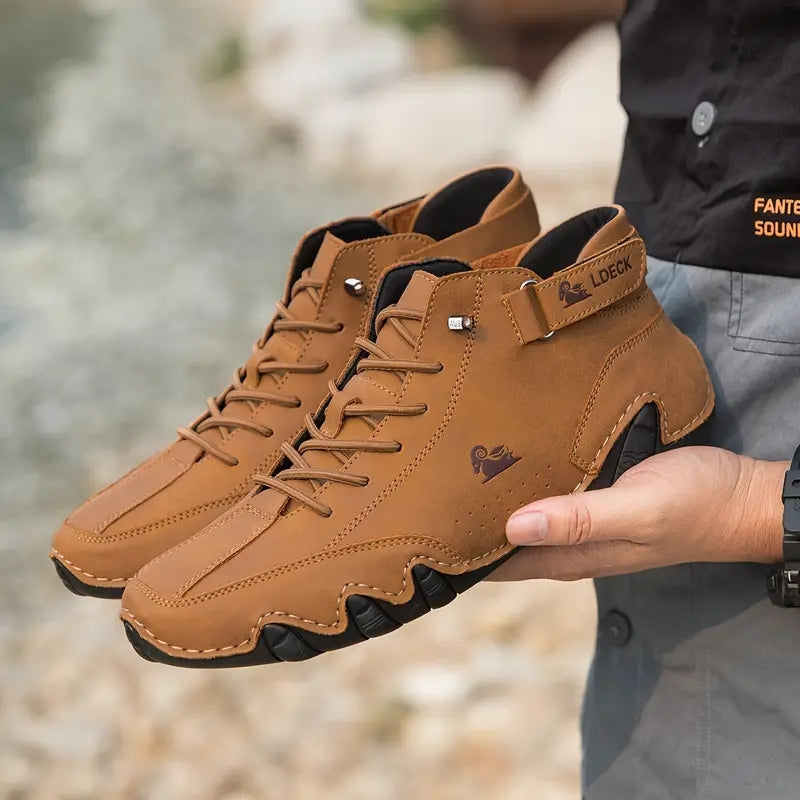 Men's Lace Up High Top Sneakers