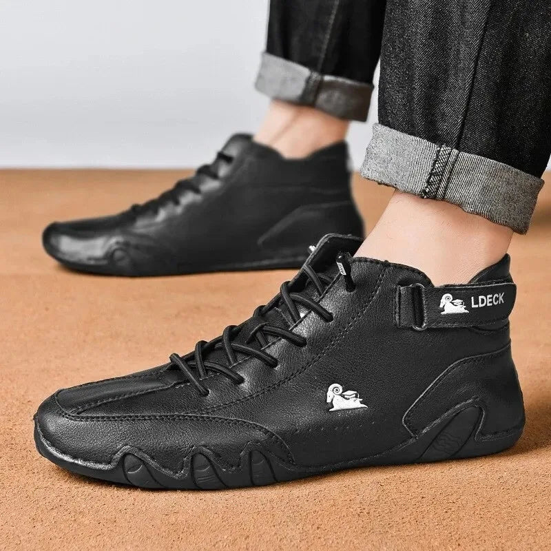Men's Lace Up High Top Sneakers