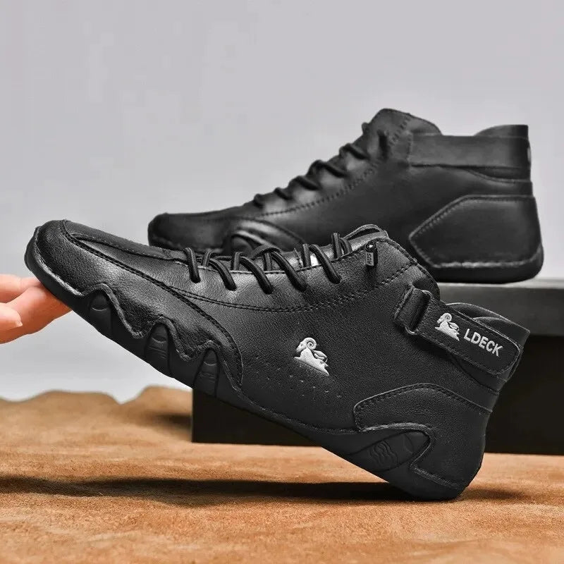Men's Lace Up High Top Sneakers