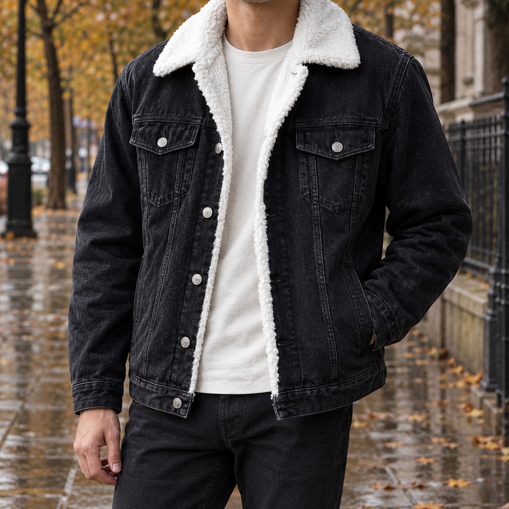 Men's Sherpa Lined Jacket