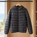 Men's Lightweight Hooded Quilted Jacket