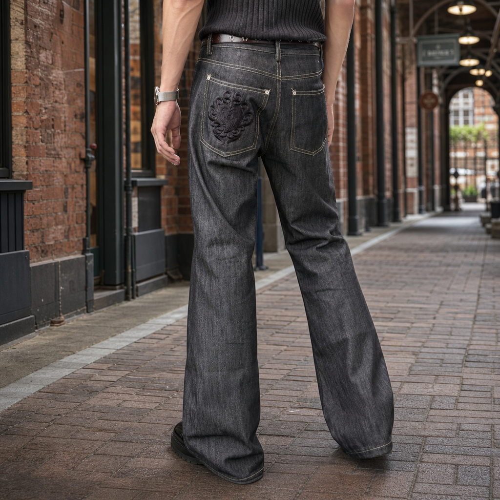 Men's Contrast Stitch Jeans