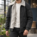 Men's Plush Lined Fleece Jacket