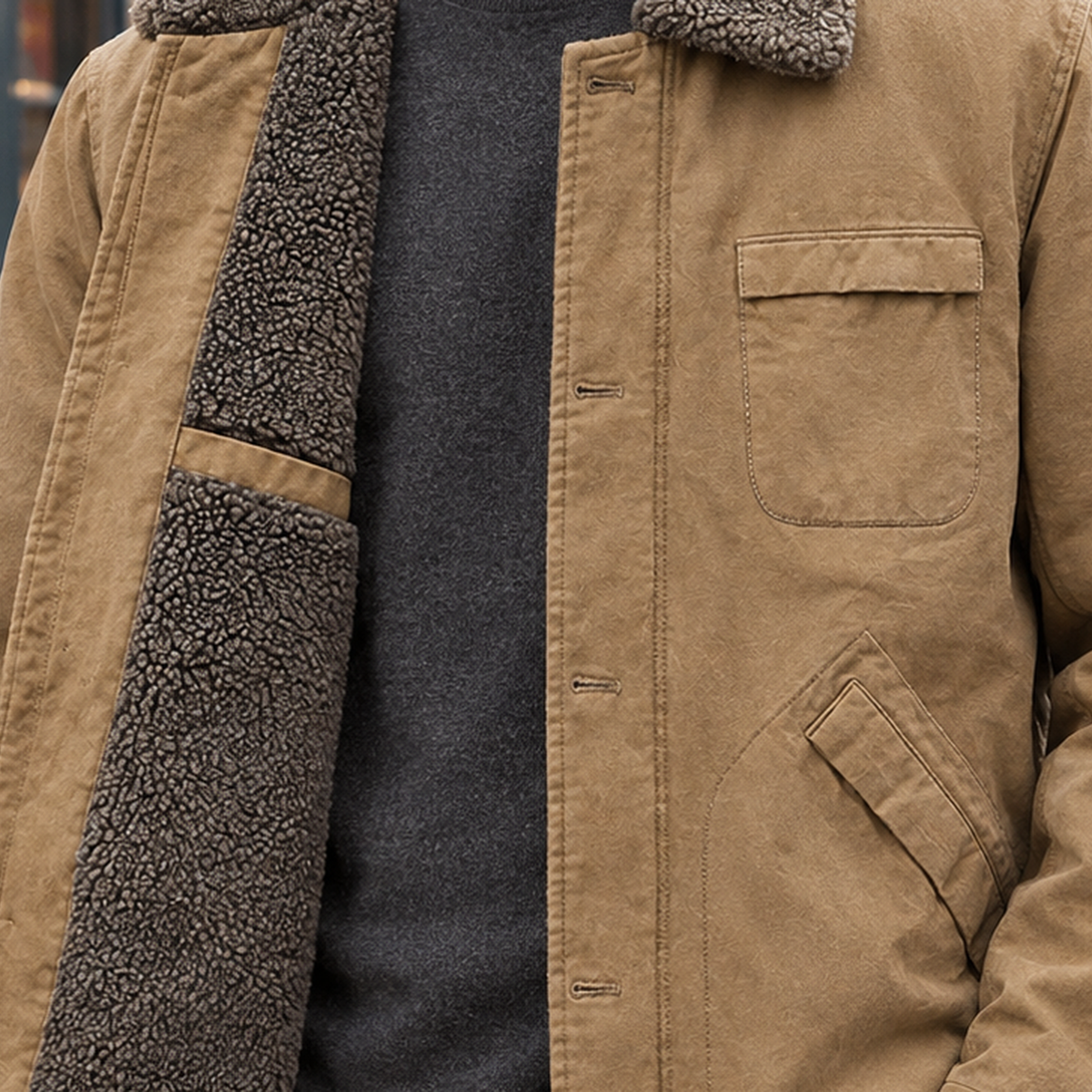 Men's Dense Pile Jacket