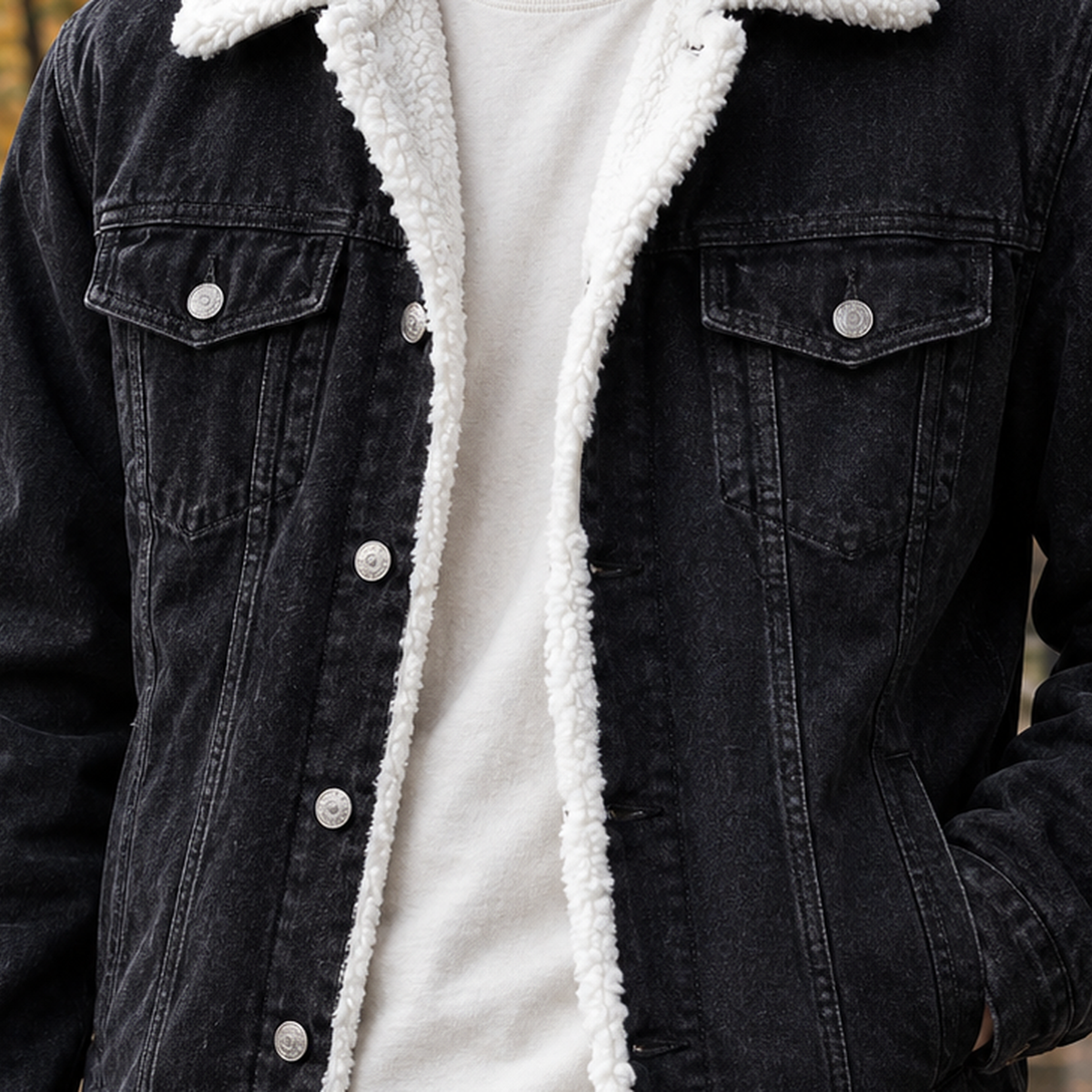 Men's Sherpa Lined Jacket