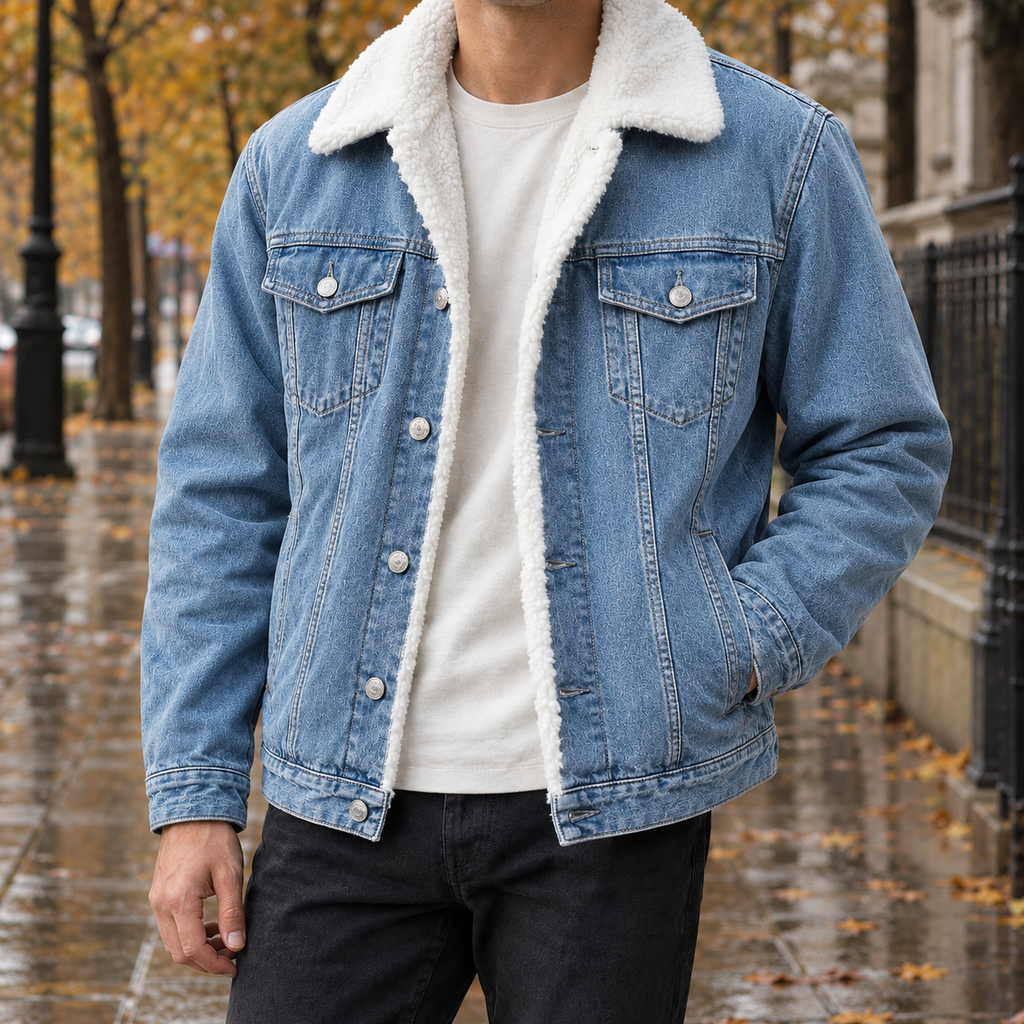 Men's Sherpa Lined Jacket
