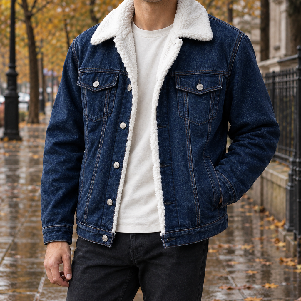 Men's Sherpa Lined Jacket