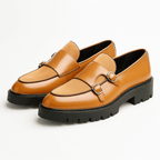 Men's Double Monk Strap Dress Shoes-Azzella London