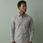 Men's Regular Fit Long-Sleeve Shirt-Azzella London