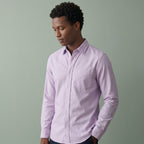 Men's Regular Fit Long-Sleeve Shirt-Azzella London