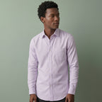 Men's Regular Fit Long-Sleeve Shirt-Azzella London