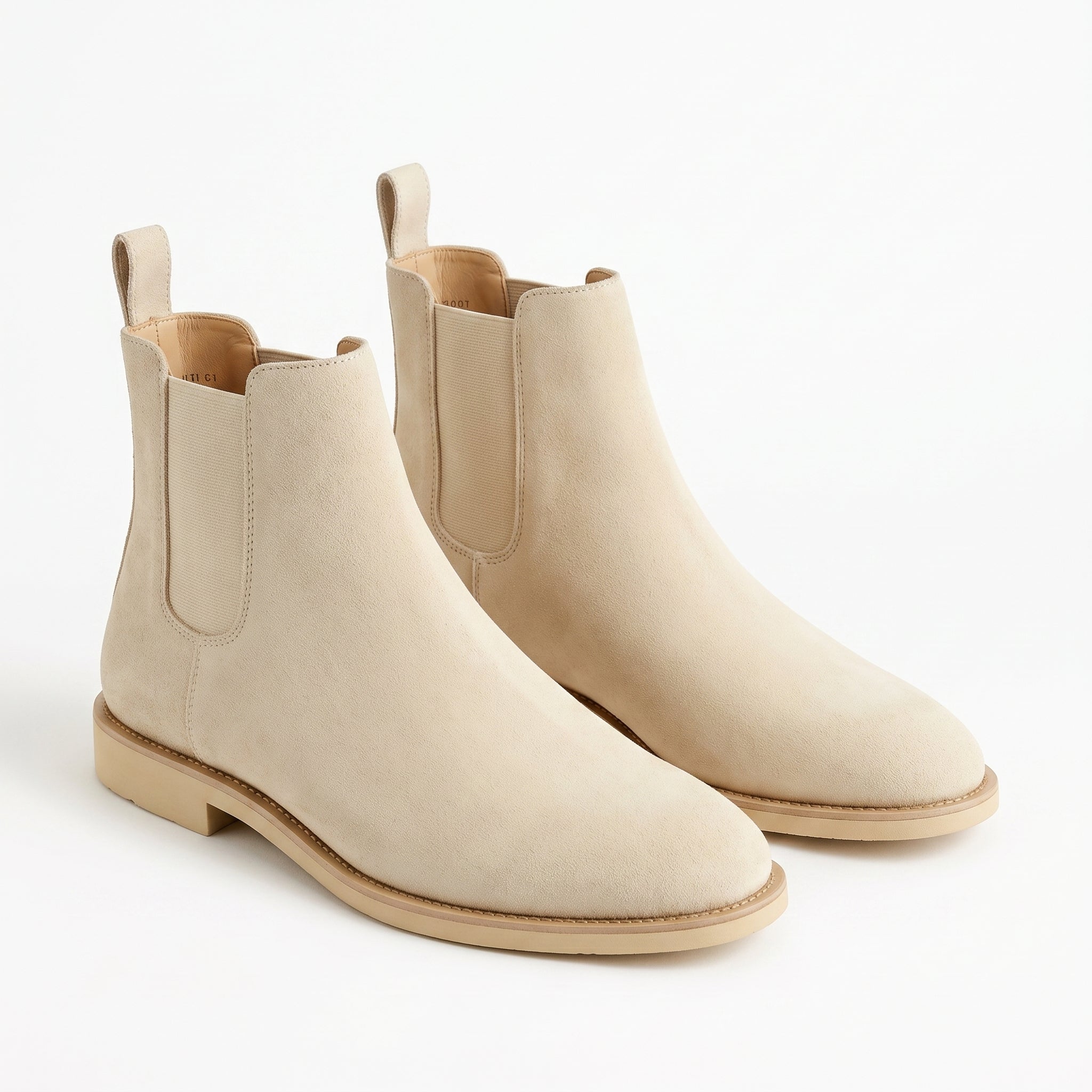 Men's Suede Chelsea Boots-Azzella London