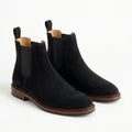 Men's Suede Chelsea Boots-Azzella London