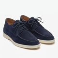 Men's Suede Loafers-Azzella London