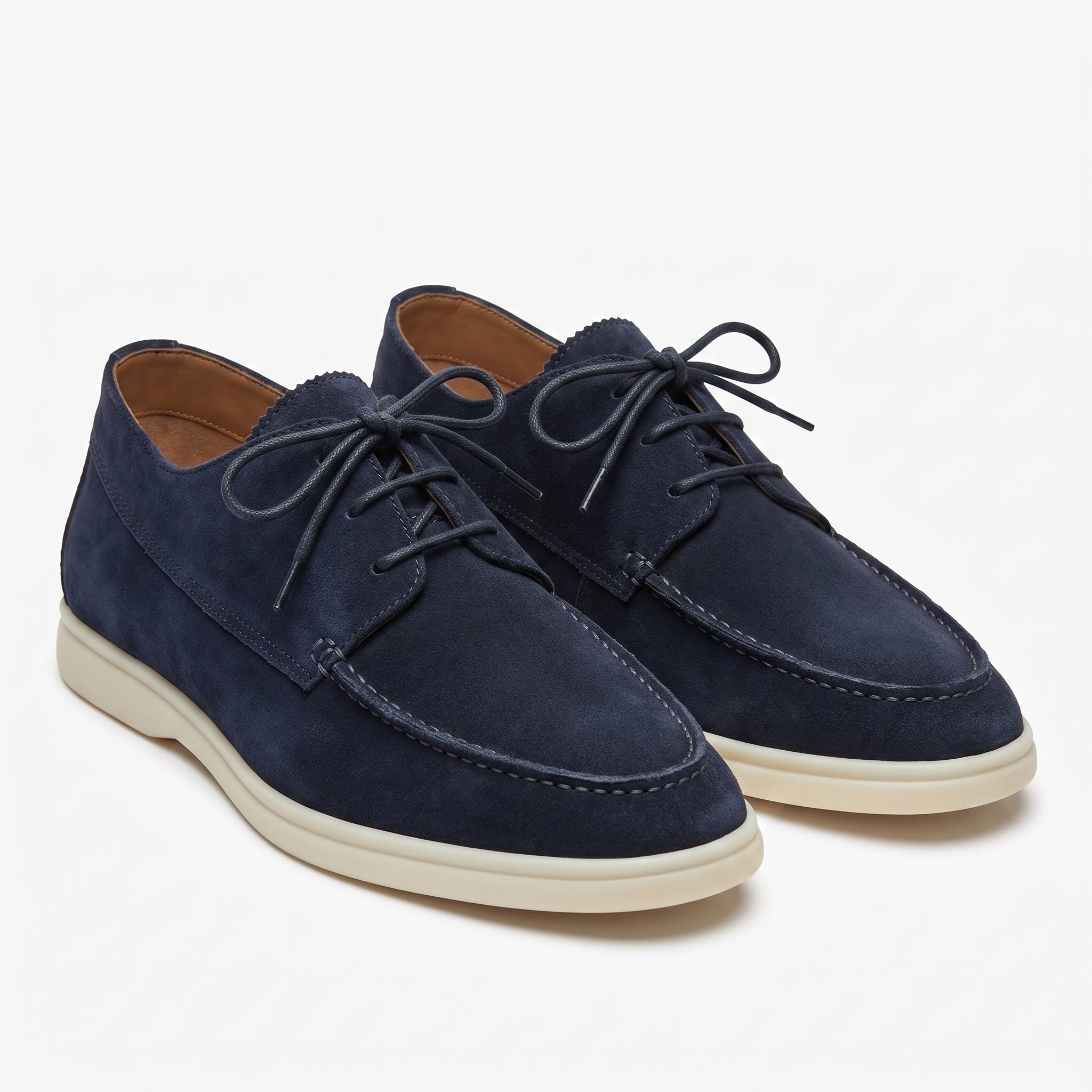 Men's Suede Loafers-Azzella London