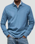 Men's Long Sleeve Polo Shirt