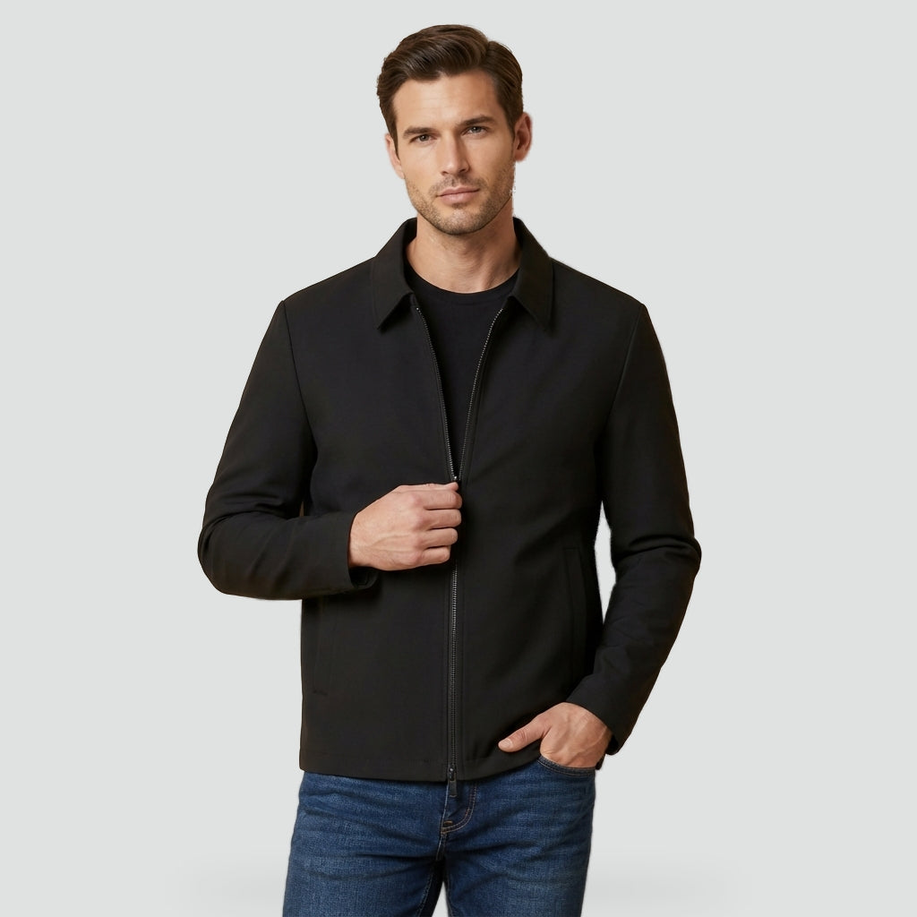 Men's Classic Collar Short Jacket