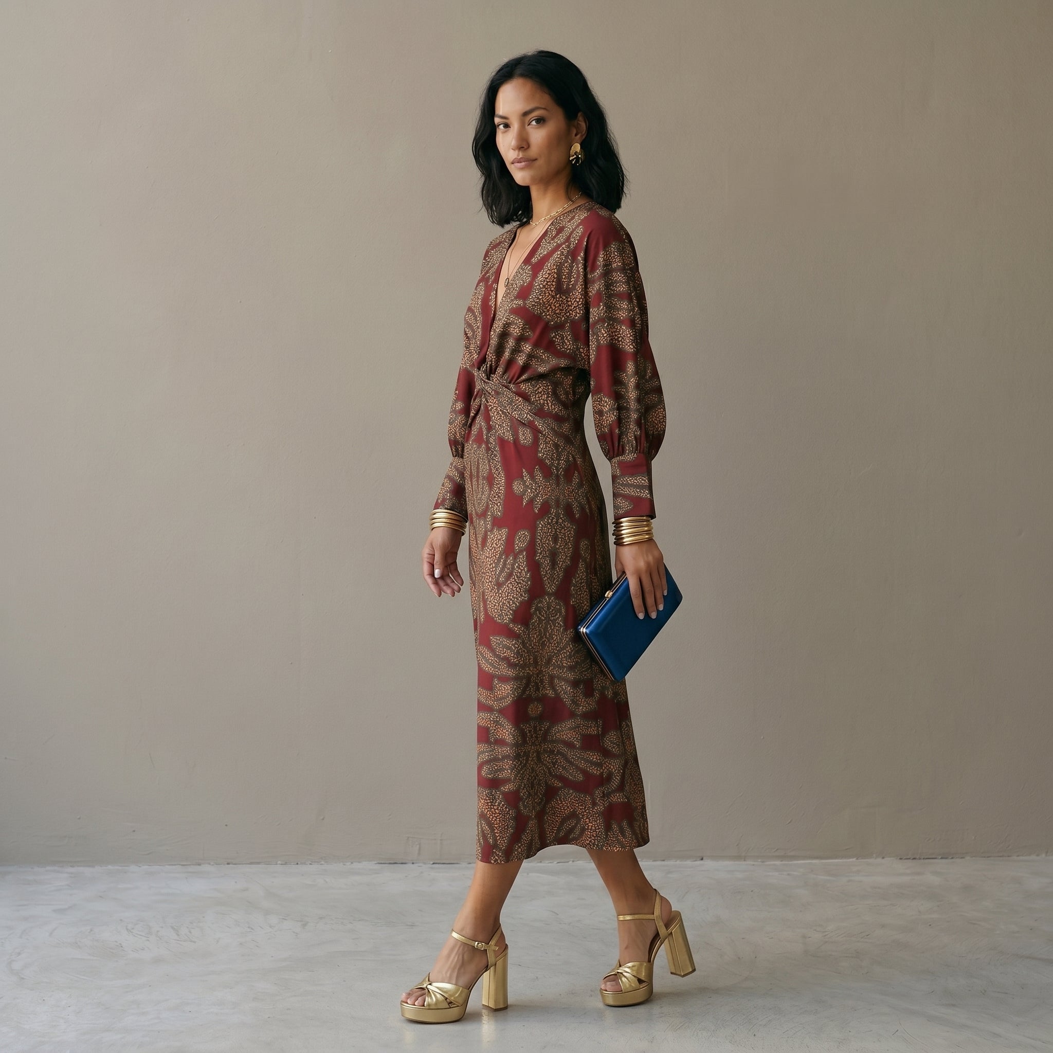 Women's A-Line Maxi Dress