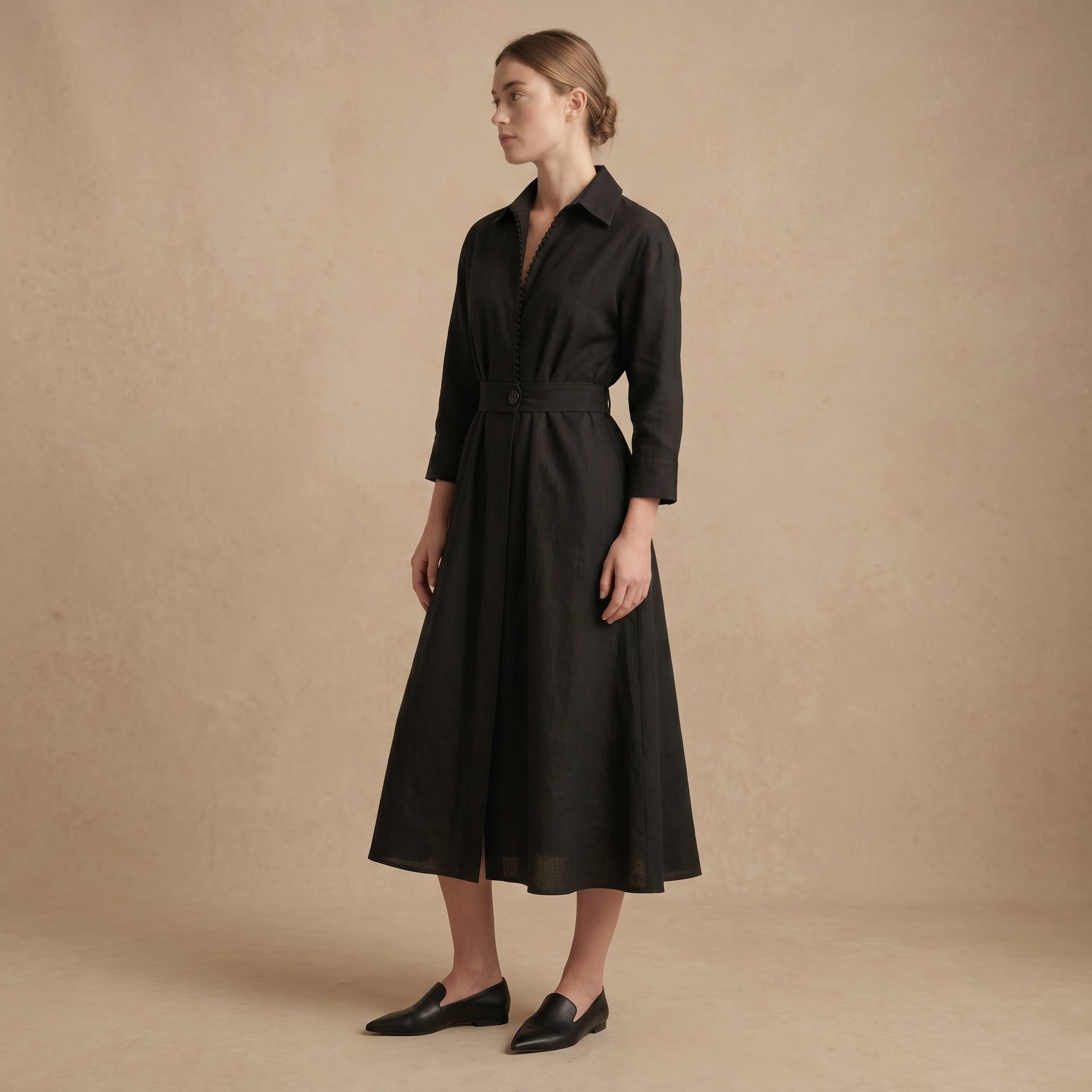 Women's Cotton Shirt Dress