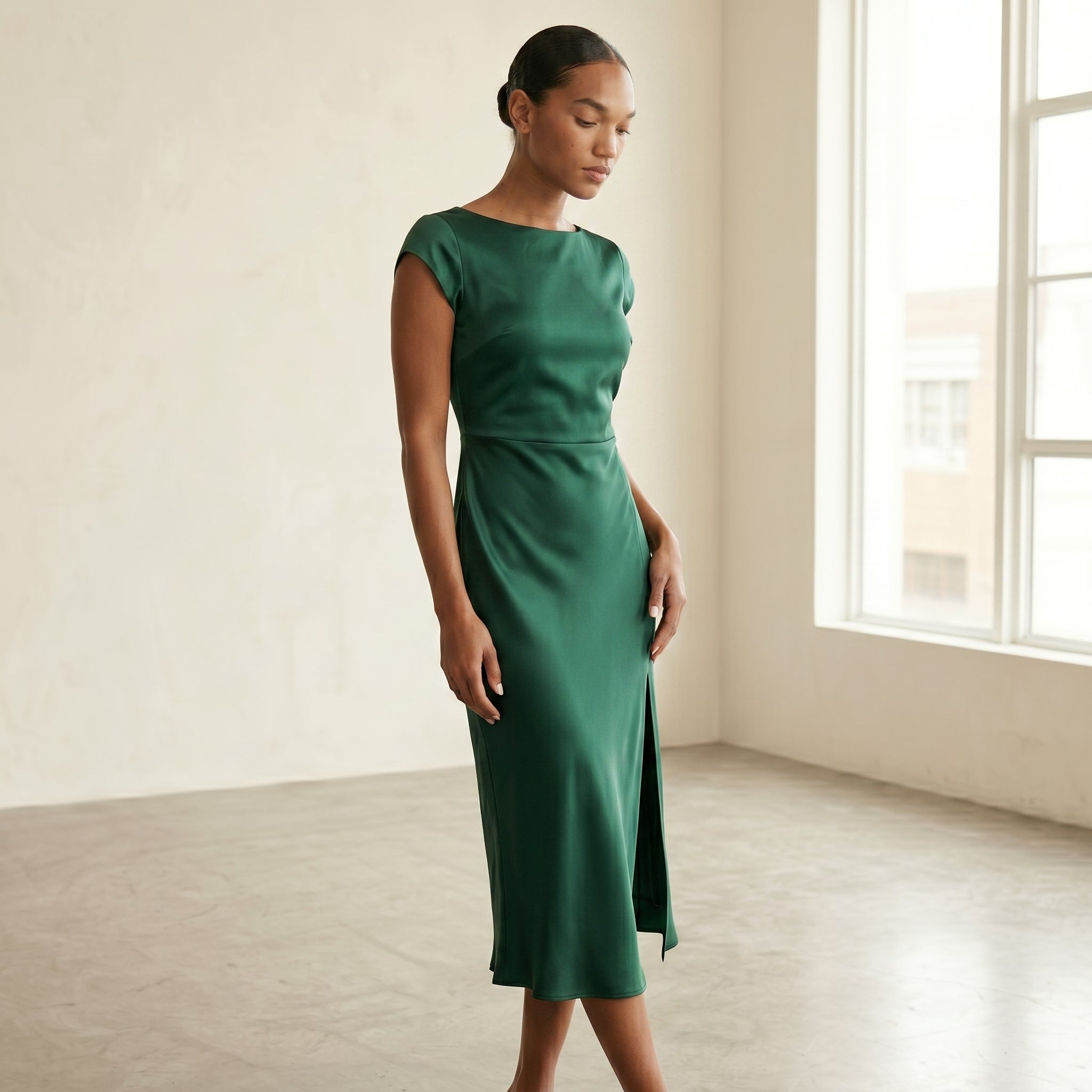 Women's Midi Slip Dress